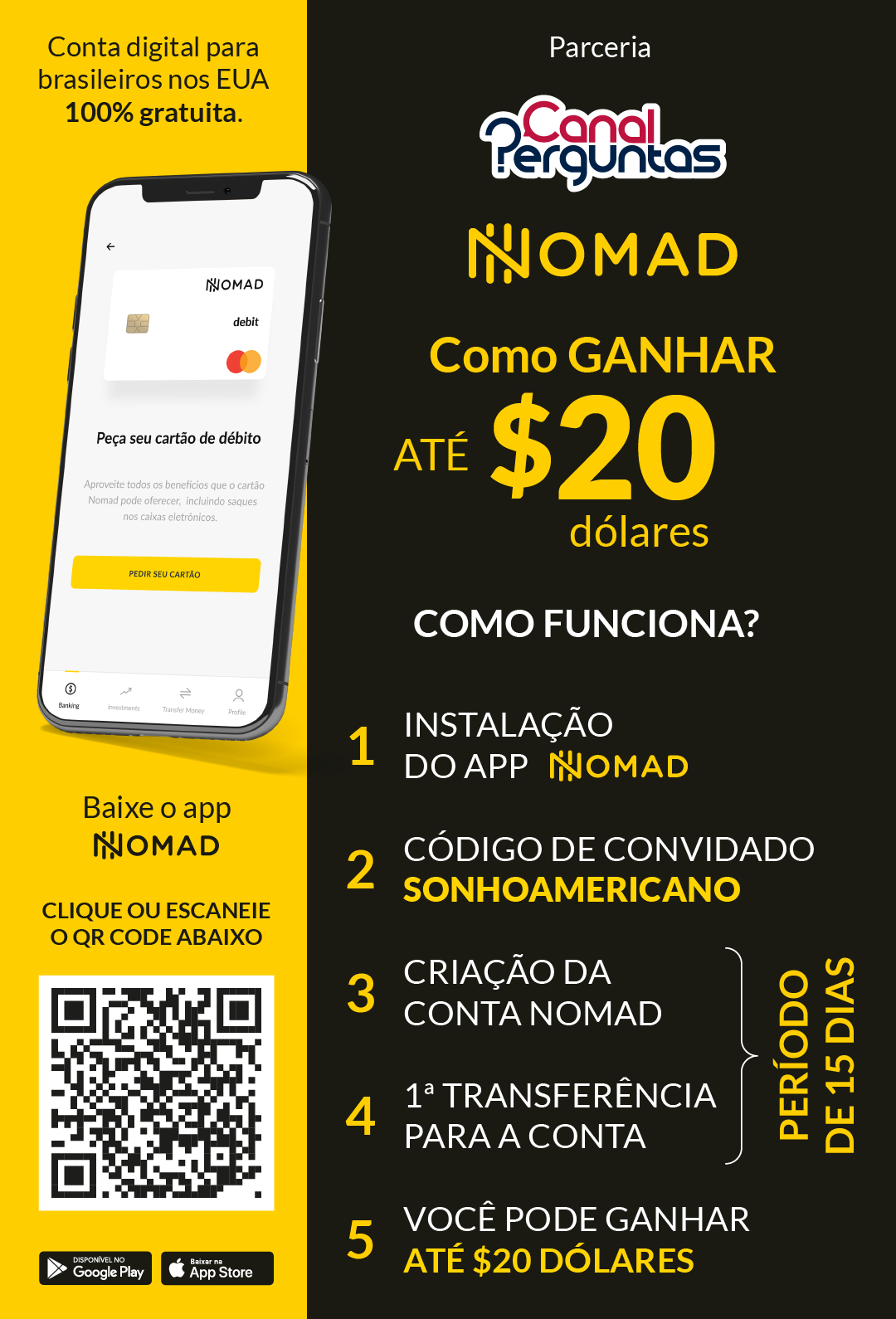 Cupom SONHOAMERICANO